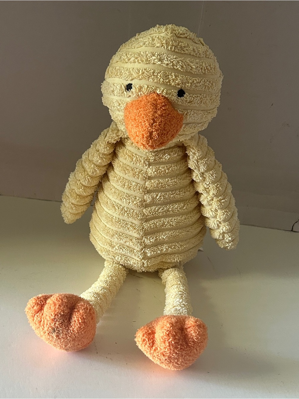 RETIRED Jellycat Baby Duckling Plush Stuffed Animal Toy